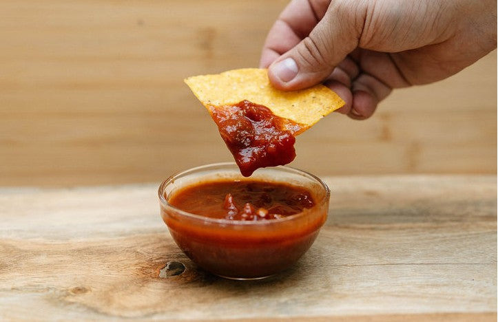 Roasted Raspberry Chipotle Salsa