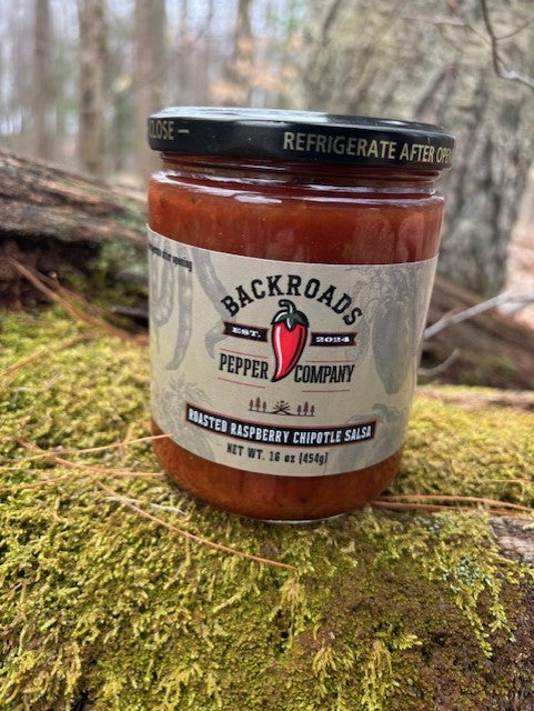 Roasted Raspberry Chipotle Salsa