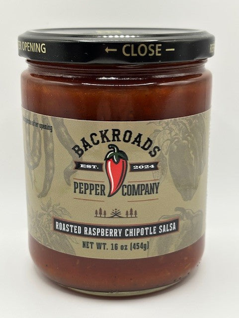 Roasted Raspberry Chipotle Salsa